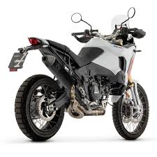 Arrow DUCATI DesertX Slip-On Exhaust 2026 – Black Aluminium