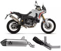 Arrow DUCATI DesertX Slip-On Exhaust + Link Pipe 2026 – Titanium Road Approved Full Titanium