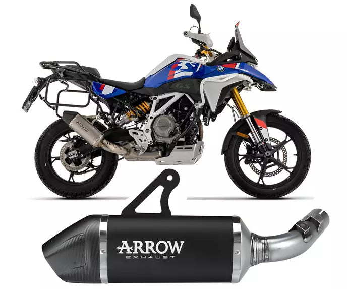 Arrow BMW F 450 GS Slip-On Exhaust 2026 – Black Aluminium