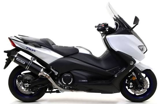 Arrow YAMAHA T-Max 560 Full System Exhaust 2017-2021 – Black Aluminium Road Approved