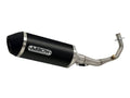 Arrow KYMCO XCITING 400i S Slip-On Exhaust 2019-2020 – Black Aluminium Road Approved