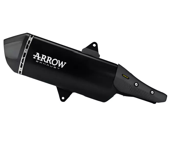 Arrow Road Use for APRILIA SR 400 GT Slip-On Exhaust 2026 – Sonora Black