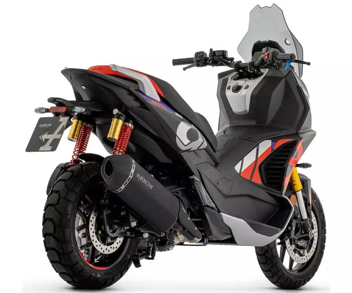 Arrow Road Use for APRILIA SR 400 GT Slip-On Exhaust 2026 – Sonora Black