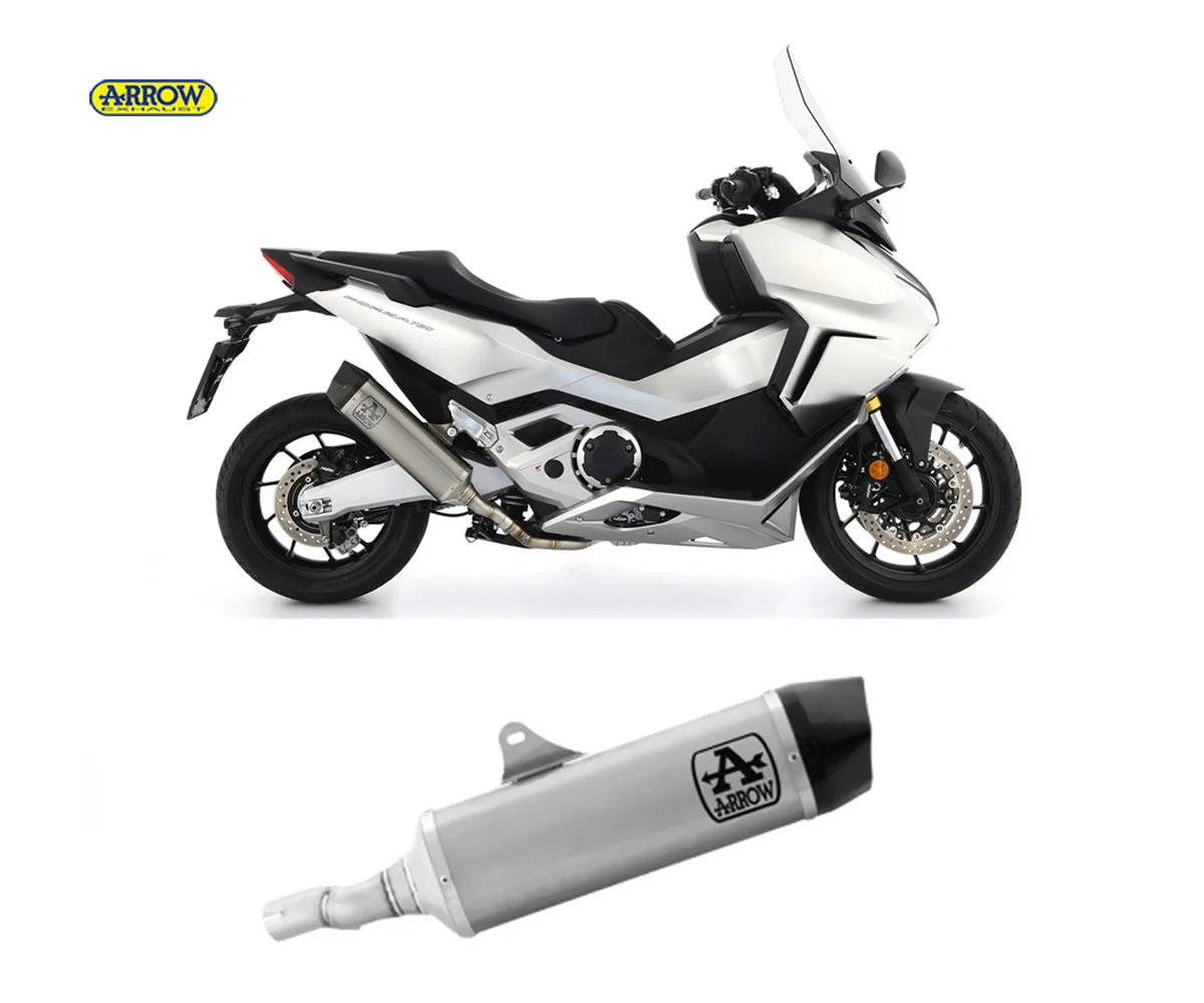 Arrow Honda FORZA 750 Slip-On Exhaust 2021-2024 – Titanium Short