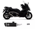 Arrow Kymco AK 550 Slip-On Exhaust 2021-2023 – Black Aluminium Road Approved