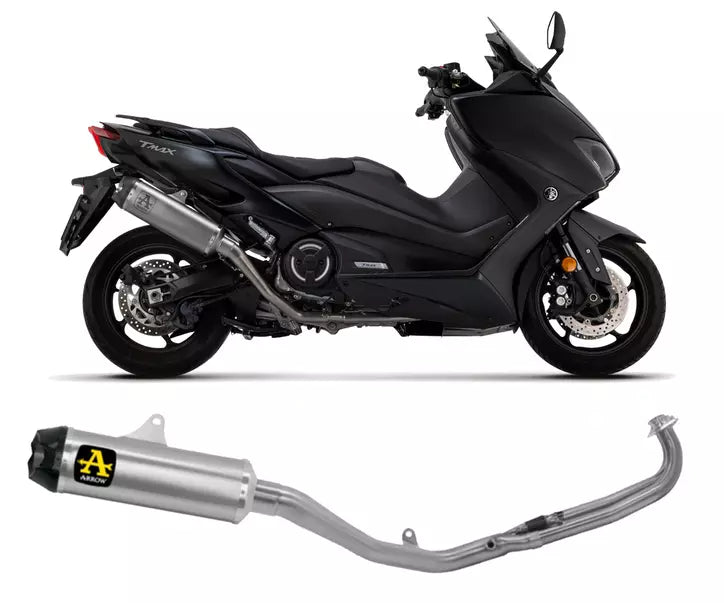 Arrow YAMAHA T-MAX 530 Full System Exhaust 2017-2024 – Titanium Racing