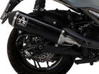 Arrow Kymco XCITING 400 S Link Pipe 2021-2023 – Urban Black Aluminium