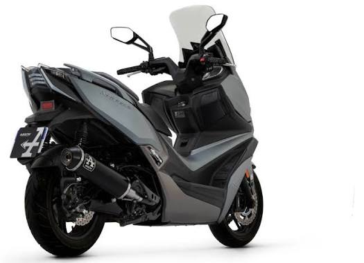 Arrow Kymco XCITING 400 S Link Pipe 2021-2023 – Urban Black Aluminium