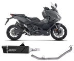 Arrow Full System Exhaust Indy Race EVO Dark Aluminium Long Version for Honda Forza 750 2025-2026 - ARROW EXHAUSTS