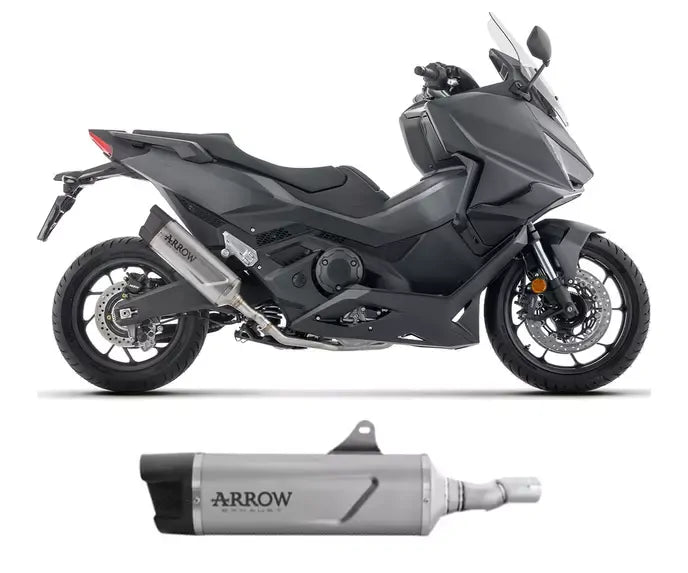 Arrow Indy Race EVO Long Version Titanium Exhaust Muffler for Honda Forza 750 2025-2026 - ARROW EXHAUSTS