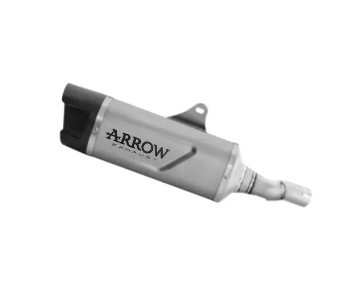 Arrow Indy Race EVO Short Version Titanium Exhaust Muffler for Honda Forza 750 2025-2026 - ARROW EXHAUSTS