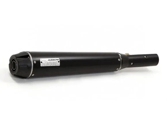 Arrow Yamaha SCR 950 Slip-On Exhaust + Link Pipe 2017-2020 – Rebel Black Aluminium Road Approved