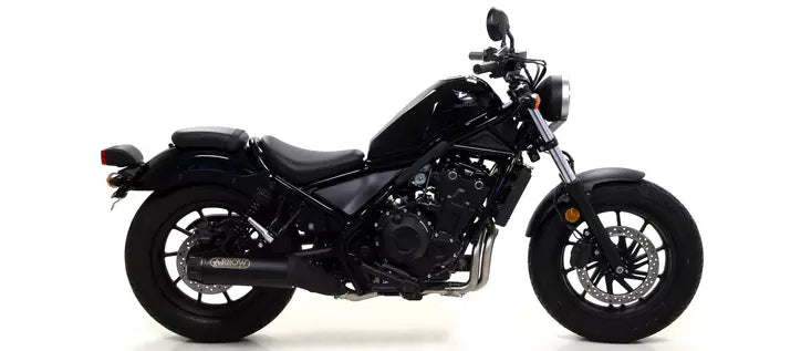 Arrow HONDA CMX 500 Full System Exhaust 2020-2022 – Black Road Approved Carbon