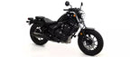 Arrow HONDA CMX 500 Full System Exhaust 2020-2022 – Black Road Approved Carbon