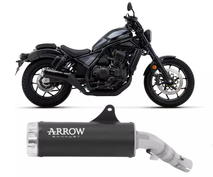 Arrow Honda CMX 1100 Slip-On Exhaust 2021-2024 – Rebel Aluminium