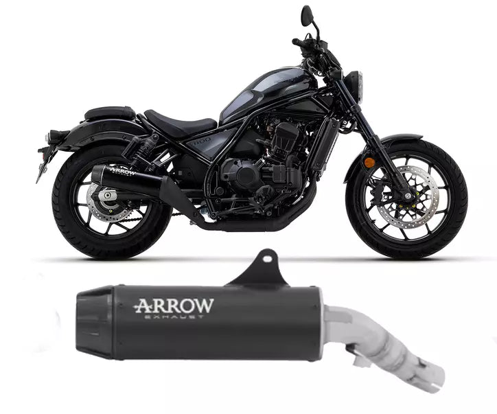 Arrow Honda CMX 1100 Slip-On Exhaust 2021-2024 – Rebel Carbon
