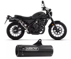Arrow Honda CL 500 Slip-On Exhaust 2023 – Rebel Black Aluminium