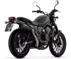 Arrow Honda CL 500 Slip-On Exhaust 2023 – Rebel Black Aluminium