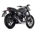 Arrow Black Stainless Steel Arrow Exhaust Rebel Dark Aluminium End Cap for Honda Gb 350 S 2025-2026 - ARROW EXHAUSTS