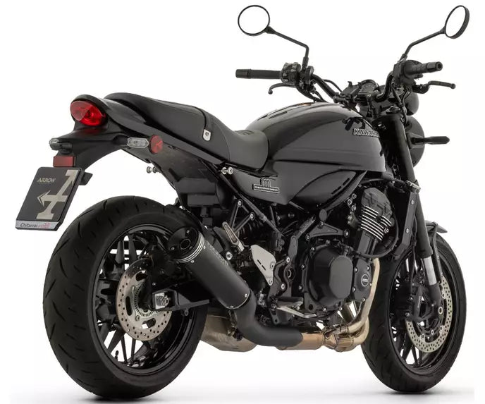 Arrow KAWASAKI Z 900 RS Slip-On Exhaust 2026 – Rebel Black
