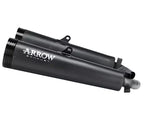 Arrow MOTO GUZZI V7 850 Slip-On Exhaust 2025-2026 – Rebel Black