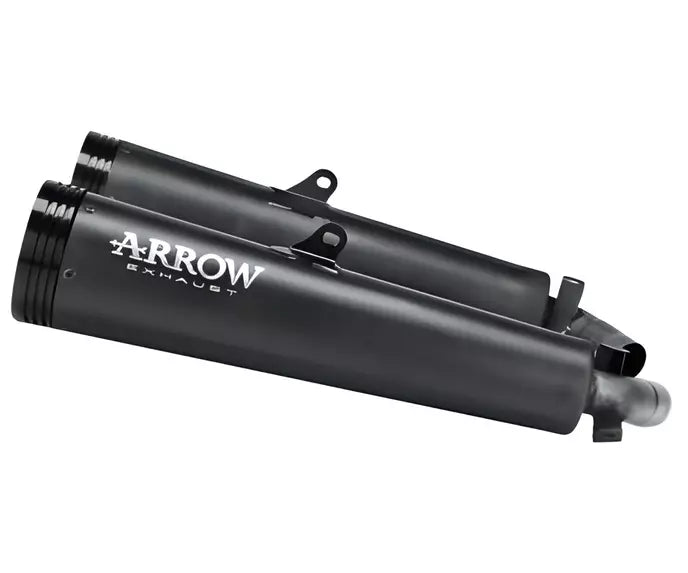Arrow MOTO GUZZI V7 850 Slip-On Exhaust 2025-2026 – Rebel Black
