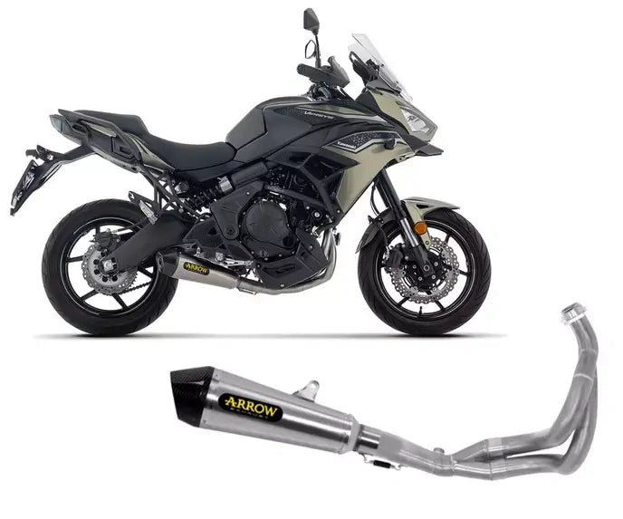 Arrow Nichrom Full System Exhaust X-Kone for Kawasaki Versys 650 2025-2026 - ARROW EXHAUSTS