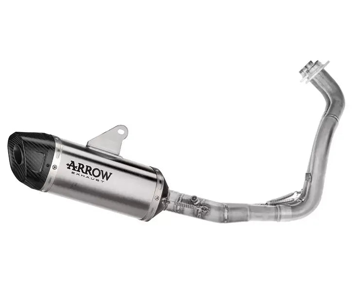 Arrow ICON Titanium / Stainless Steel Exhaust Headers / Carbon End Cap Full System Exhaust for Yamaha Tracer 7 / GT 2025-2026 - ARROW EXHAUSTS
