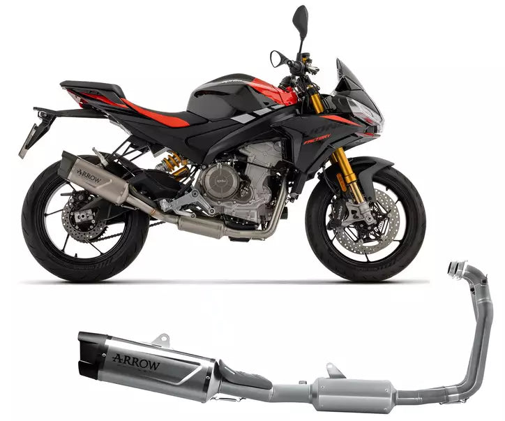 Arrow road use for APRILIA Tuono 660 Full System Exhaust 2025-2026 – Indy Race EVO