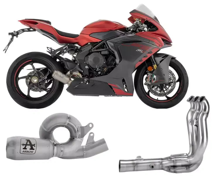 Arrow PRO-RACE Titanium Full System Exhaust () for MV Agusta F3 800 2026 - ARROW EXHAUSTS