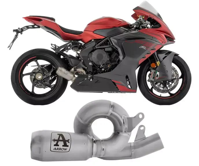 Arrow PRO-RACE Full Titanium Exhaust for MV Agusta F3 800 2026 - ARROW EXHAUSTS