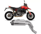 Arrow ROUND-SIL Titanium Exhaust Muffler Not Homologated for Ducati Hypermotard V2 / SP 2026 - ARROW EXHAUSTS