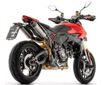 Arrow ROUND-SIL Titanium Exhaust Muffler Not Homologated for Ducati Hypermotard V2 / SP 2026 - ARROW EXHAUSTS