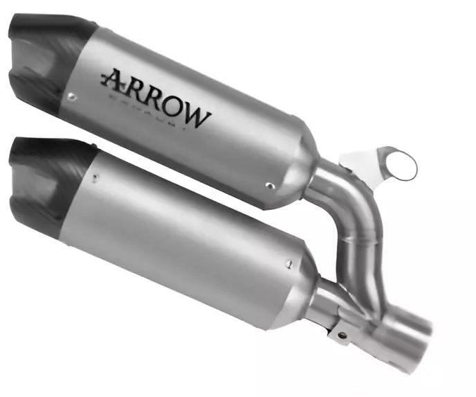 Arrow Road Use for DUCATI MONSTER 890 V2 Slip-On Exhaust 2026 – Titanium Road Approved