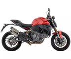 Arrow Road Use for DUCATI MONSTER 890 V2 Slip-On Exhaust 2026 – Titanium Road Approved