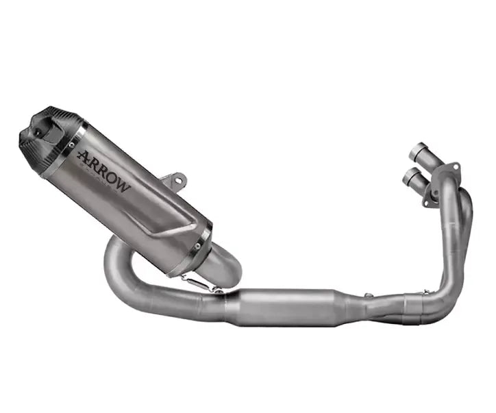 Arrow Approved Titanium Full System Exhaust Indy Race EVO for Kawasaki NINJA 650 / Z650 (35Kw) 2024-2026 - ARROW EXHAUSTS