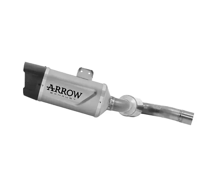 Arrow Approved Titanium Carby End Cap Exhaust Muffler Indy Race EVO for BMW F 900 R / Xr 2025-2026 - ARROW EXHAUSTS