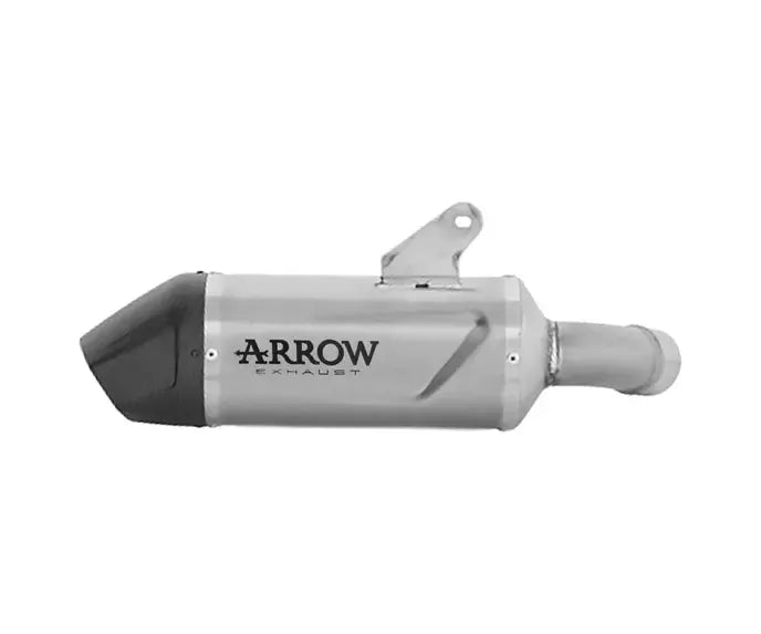 Arrow Approved Titanium-Carby End Cap Exhaust Muffler Indy Race EVO for Moto Guzzi V100 Mandello / Stelvio 2025-2026 - ARROW EXHAUSTS
