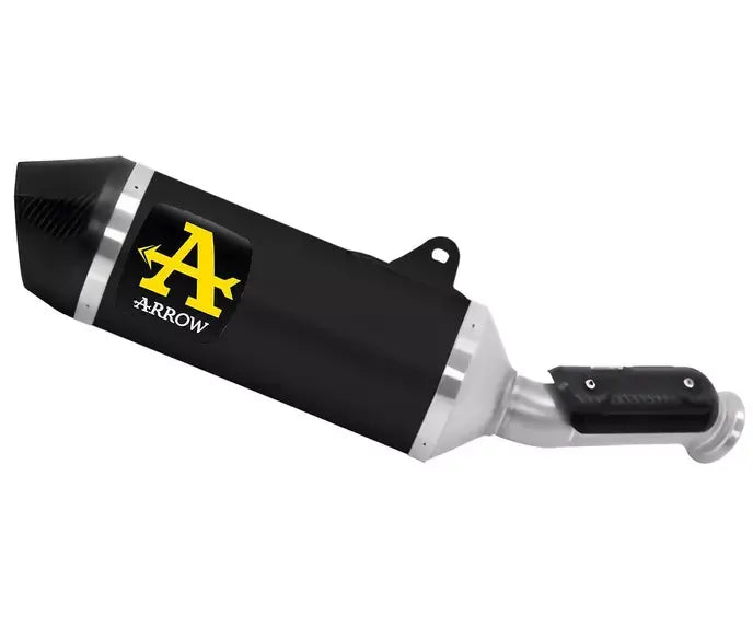 Arrow Race-Tech Dark Aluminium Exhaust Muffler for KTM 790 Duke 2025-2026 - ARROW EXHAUSTS