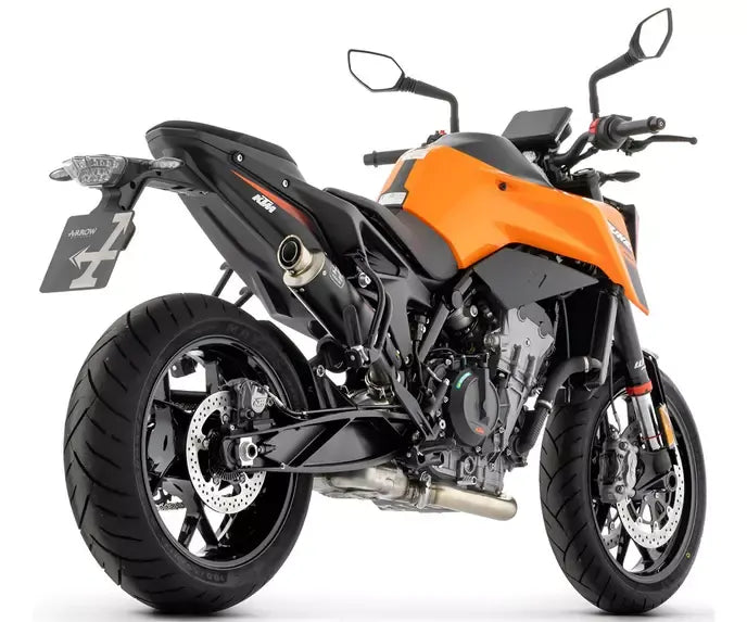 Arrow GP2 Dark Nichrom Exhaust Muffler for KTM 790 Duke 2025-2026 - ARROW EXHAUSTS