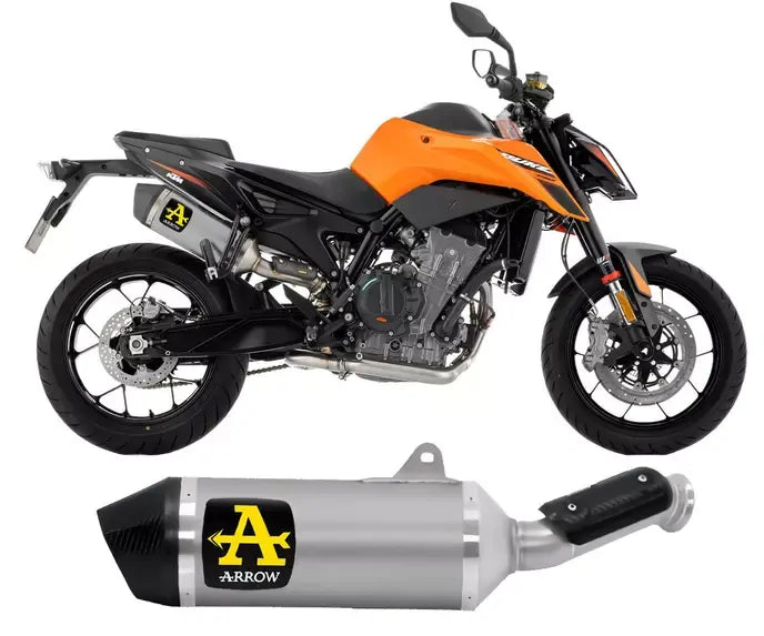 Arrow Race-Tech Titanium Exhaust Muffler for KTM 790 Duke 2025-2026 - ARROW EXHAUSTS