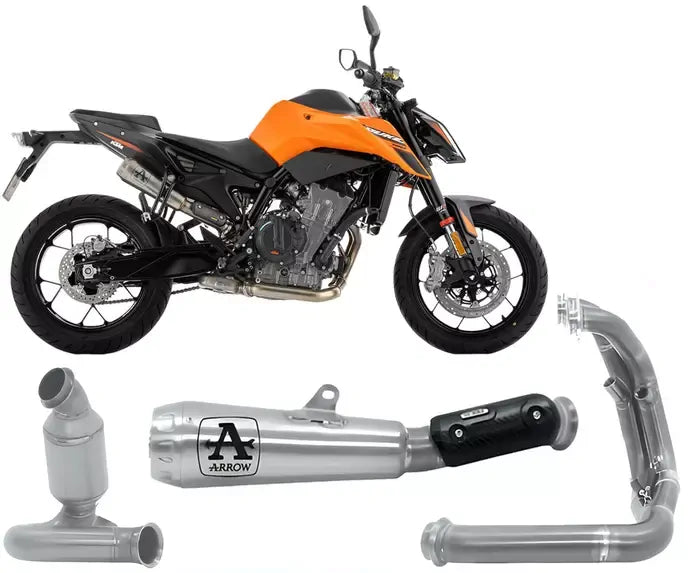 Arrow Pro-Race Nichrom Full System Exhaust for KTM 790 Duke 2025-2026 - ARROW EXHAUSTS