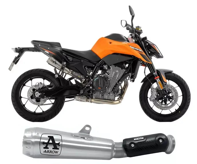 Arrow Pro-Race Titanium Exhaust Muffler for KTM 790 Duke 2025-2026 - ARROW EXHAUSTS