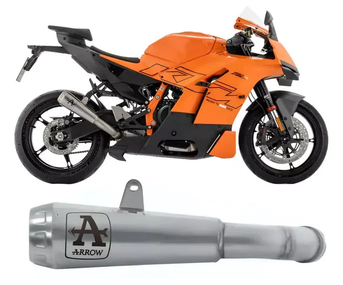 Arrow Pro-Race Titanium Exhaust Muffler for KTM 990 Rc R 2026 - ARROW EXHAUSTS