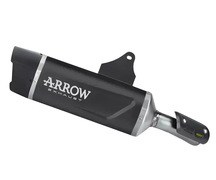Arrow Indy Race EVO Dark Aluminium Exhaust Muffler for Triumph Trident 800 2026 - ARROW EXHAUSTS