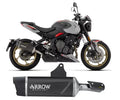 Arrow Indy Race EVO Dark Aluminium Exhaust Muffler for Triumph Trident 800 2026 - ARROW EXHAUSTS