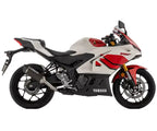 Arrow ICON Dark Arrow Aluminium Full System Exhaust for Yamaha YZF R3 2025-2026 - ARROW EXHAUSTS