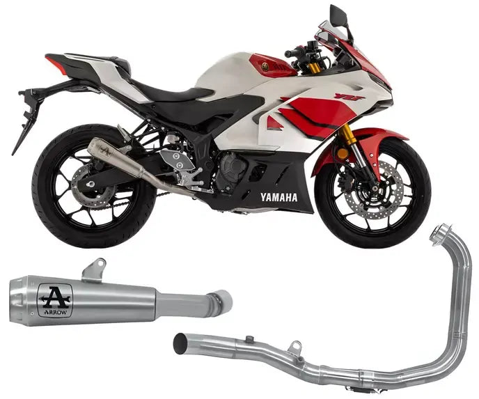 Arrow Pro-Race Nichrom Arrow Full Exhaust for Yamaha YZF R3 2025-2026 - ARROW EXHAUSTS