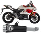 Arrow Pro-Race Dark Nichrom Exhaust for Yamaha YZF R3 2025-2026 - ARROW EXHAUSTS