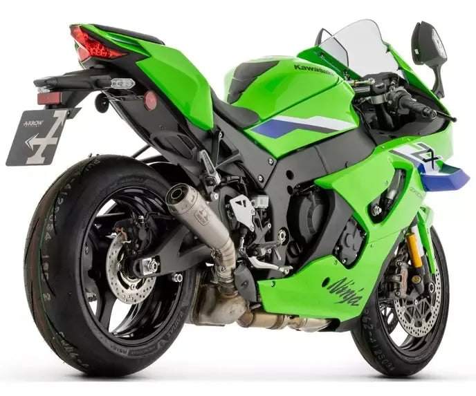 Arrow PRO-RACE Titanium / Stainless Steel Semi-Complete Exhaust for Kawasaki ZX-10R / RR 2026 - ARROW EXHAUSTS